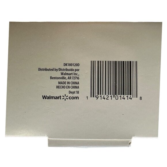 Holiday Time Classic Glittering Christmas Ornament Set (4) Vintage NOS - Picture 5 of 5